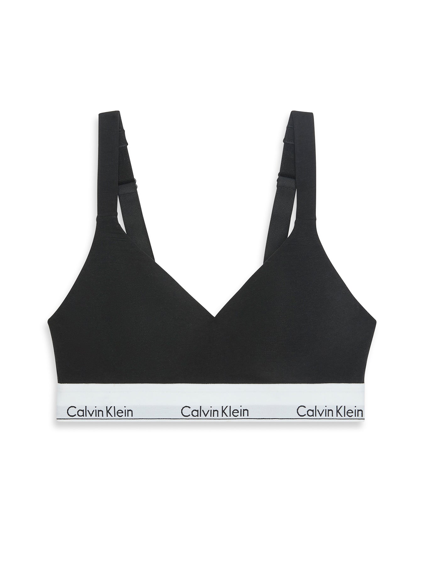 Modern Cotton Lift Bralette Black