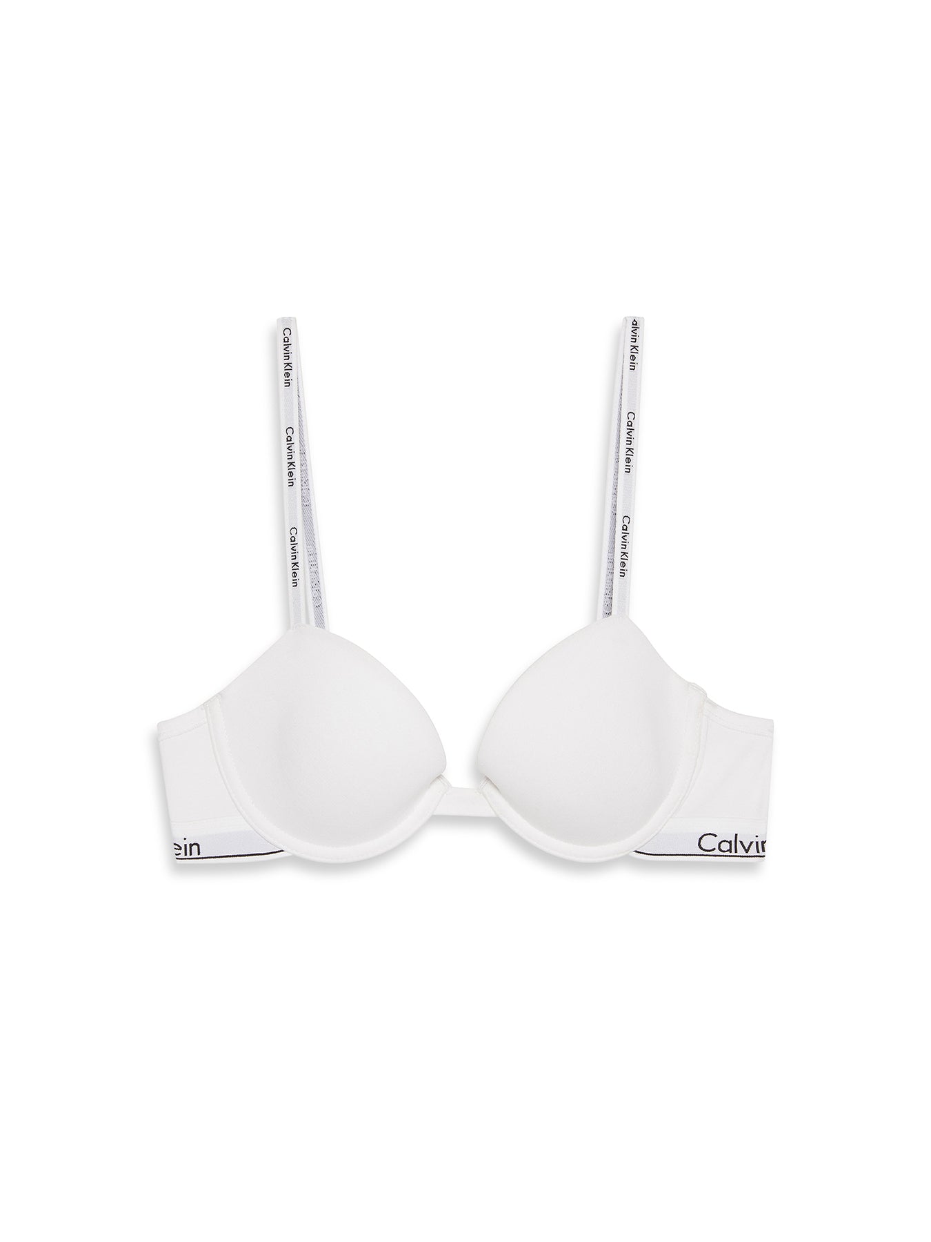 Icon Cotton Lightly Lined Demi Bra White