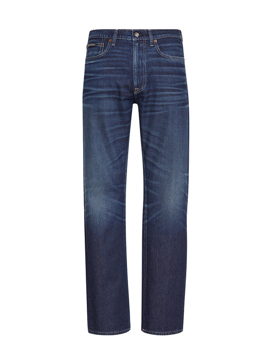 Slim Straight Jeans Blue