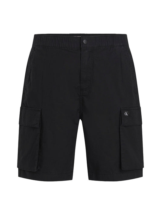 Straight Twill Cargo Shorts