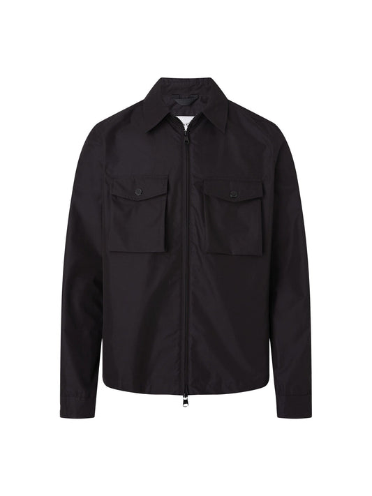 Zip Up Shirt Jacket