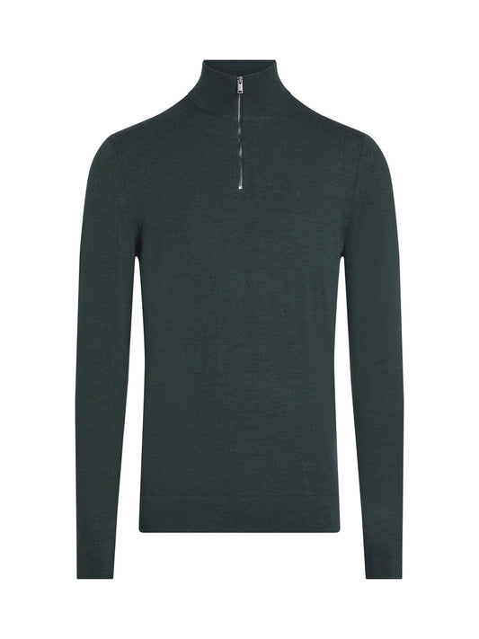 Merino Zip Neck Jumper