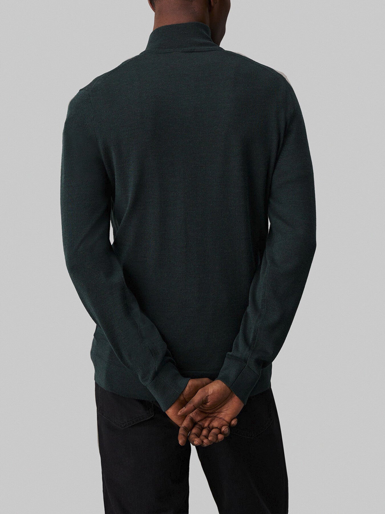 Merino Zip Neck Jumper