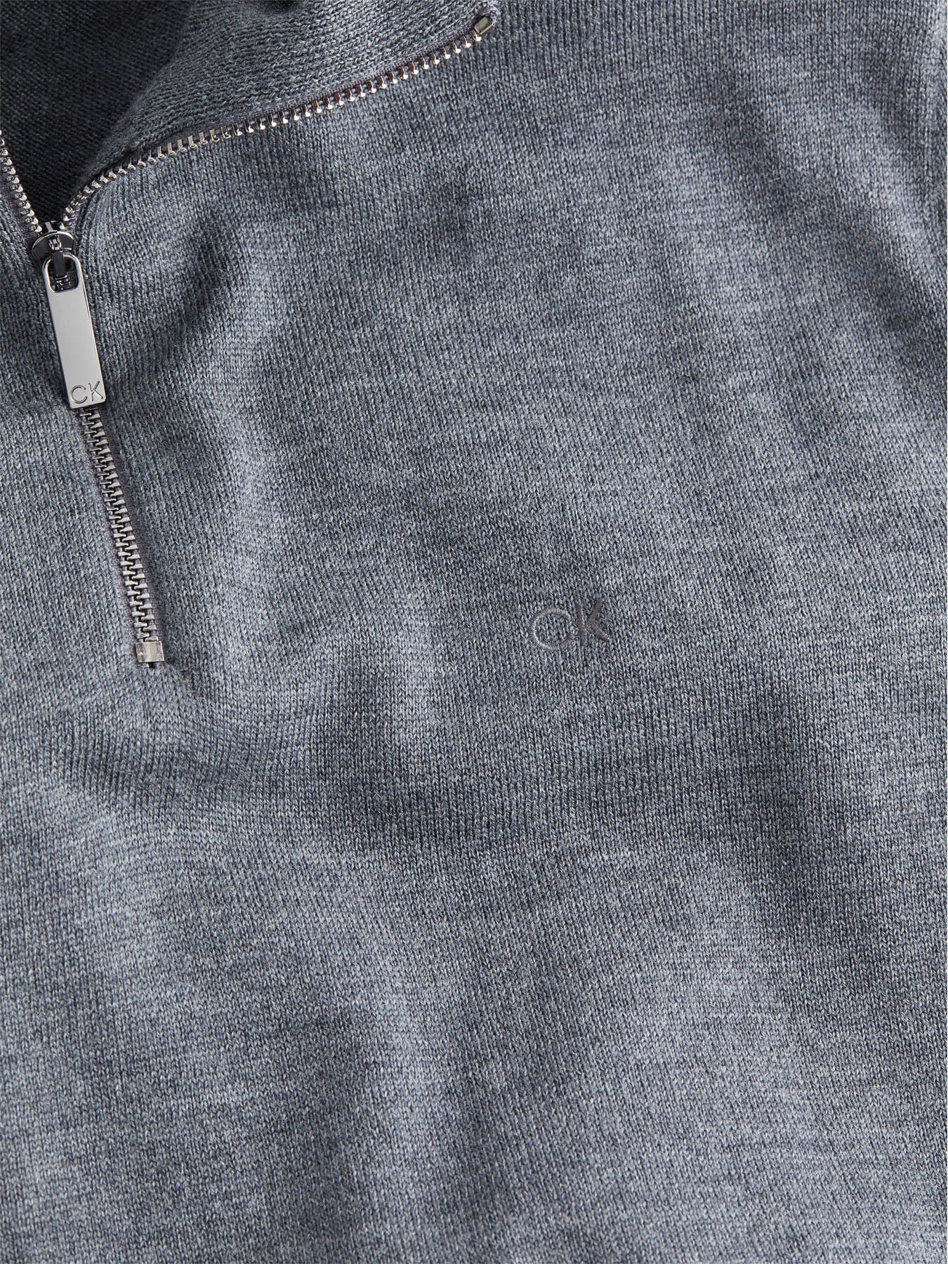 Merino Zip Neck Jumper