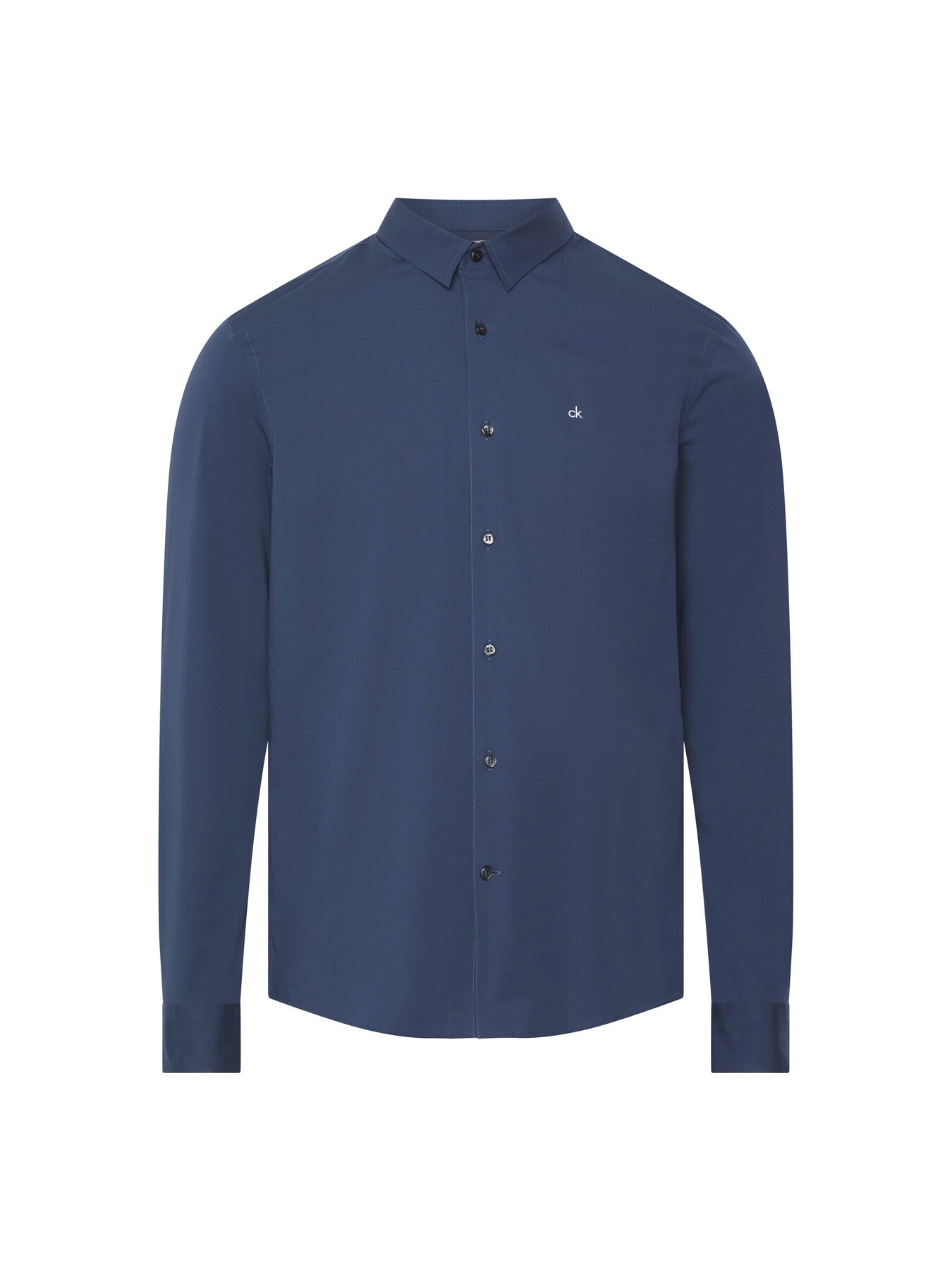 Slim Poplin Stretch Shirt