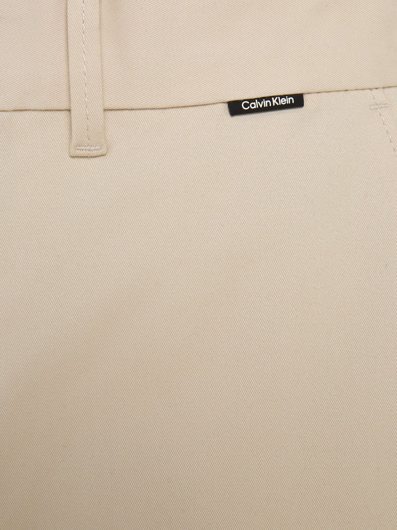 Slim Belted Chino Trousers