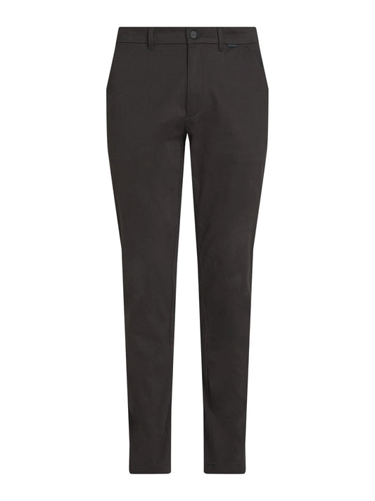 Slim Sateen Chino Trousers