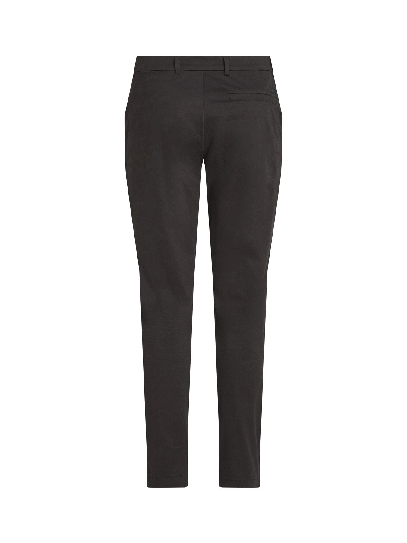 Slim Sateen Chino Trousers