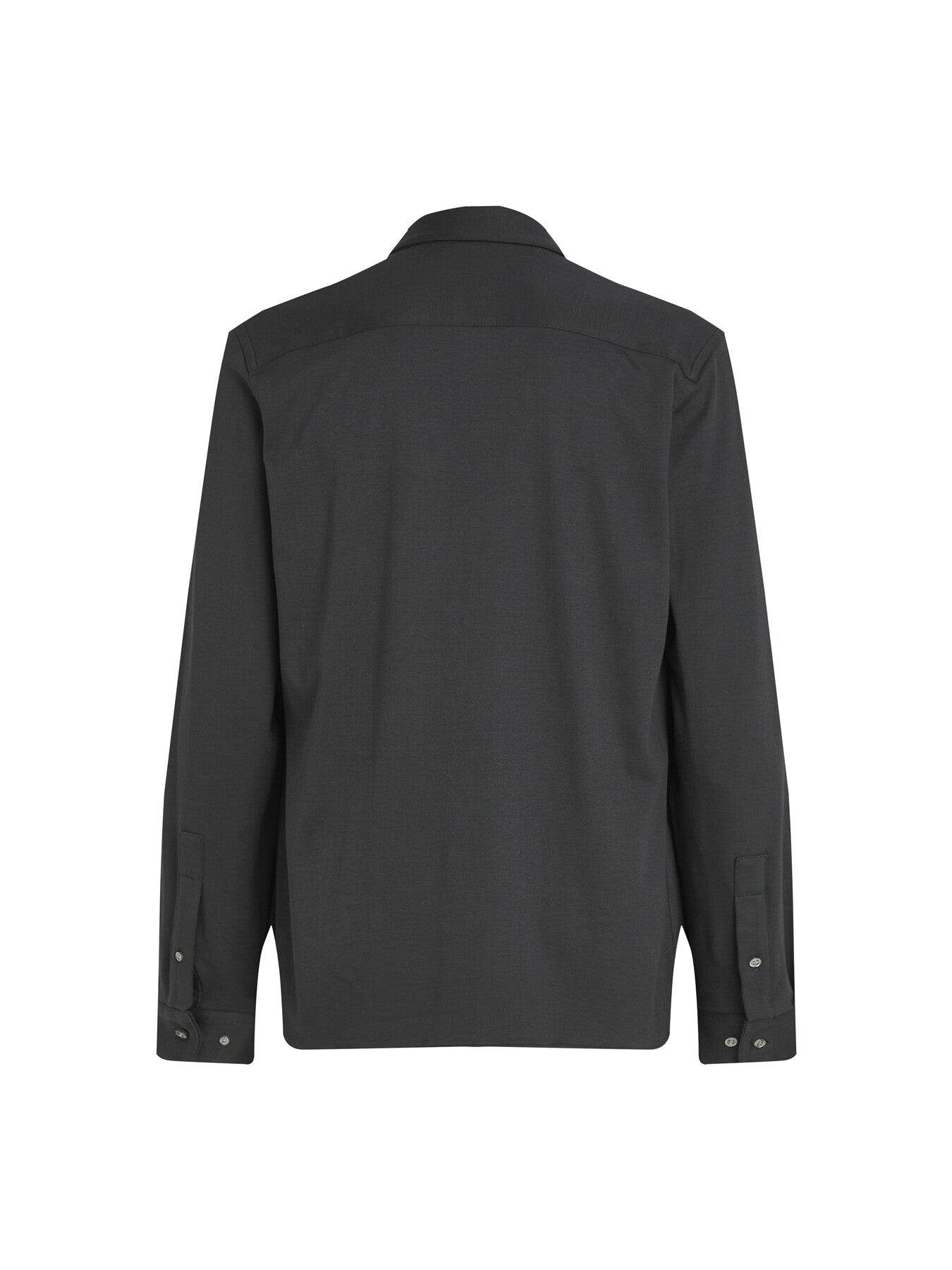 Boxy Cotton Blend Overshirt