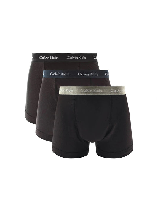Three Pack Cotton Stretch Trunks