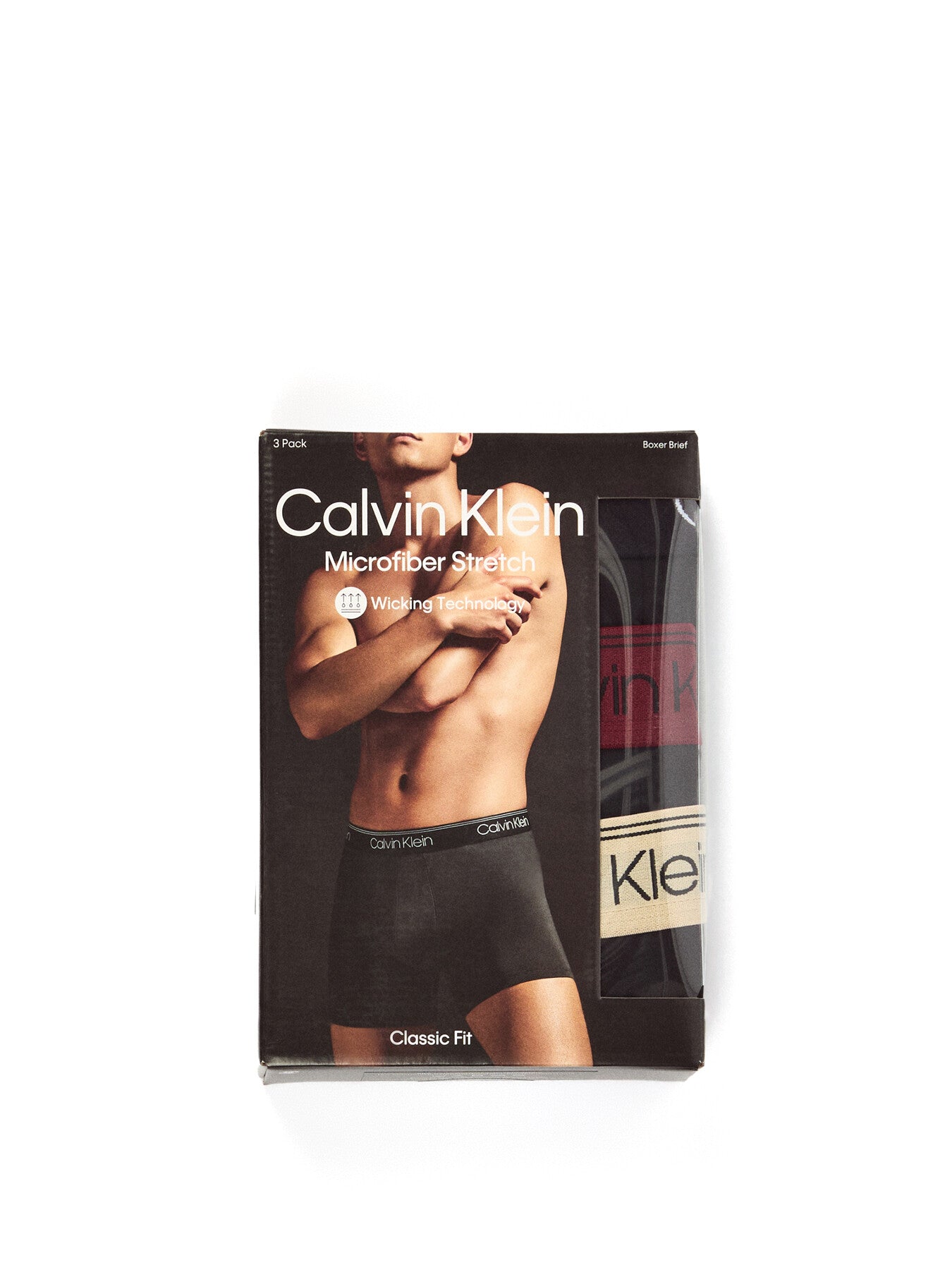 Three Pack Micro Stretch Boxer Briefs