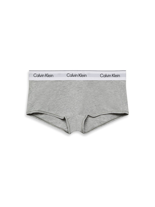Icon Cotton Boyshort Grey Heather