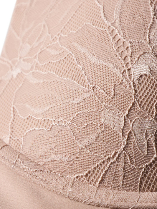 Perfectly Fit Lace Push Up Plunge Bra Cedar