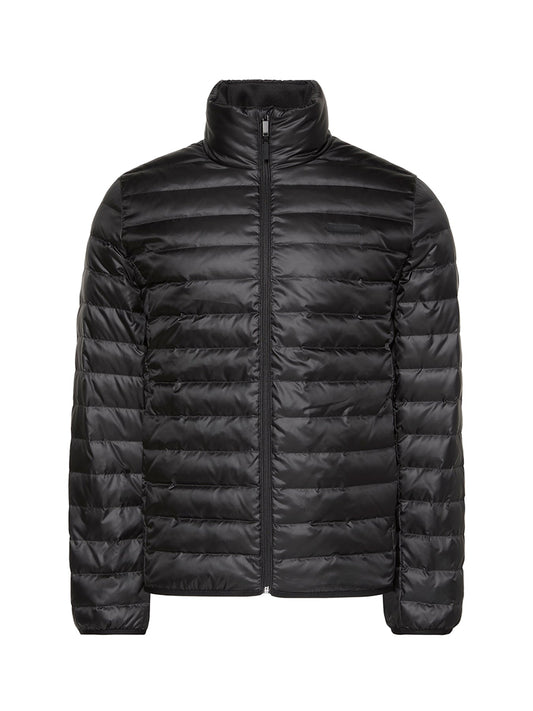 Nylon Channel Jacket Black