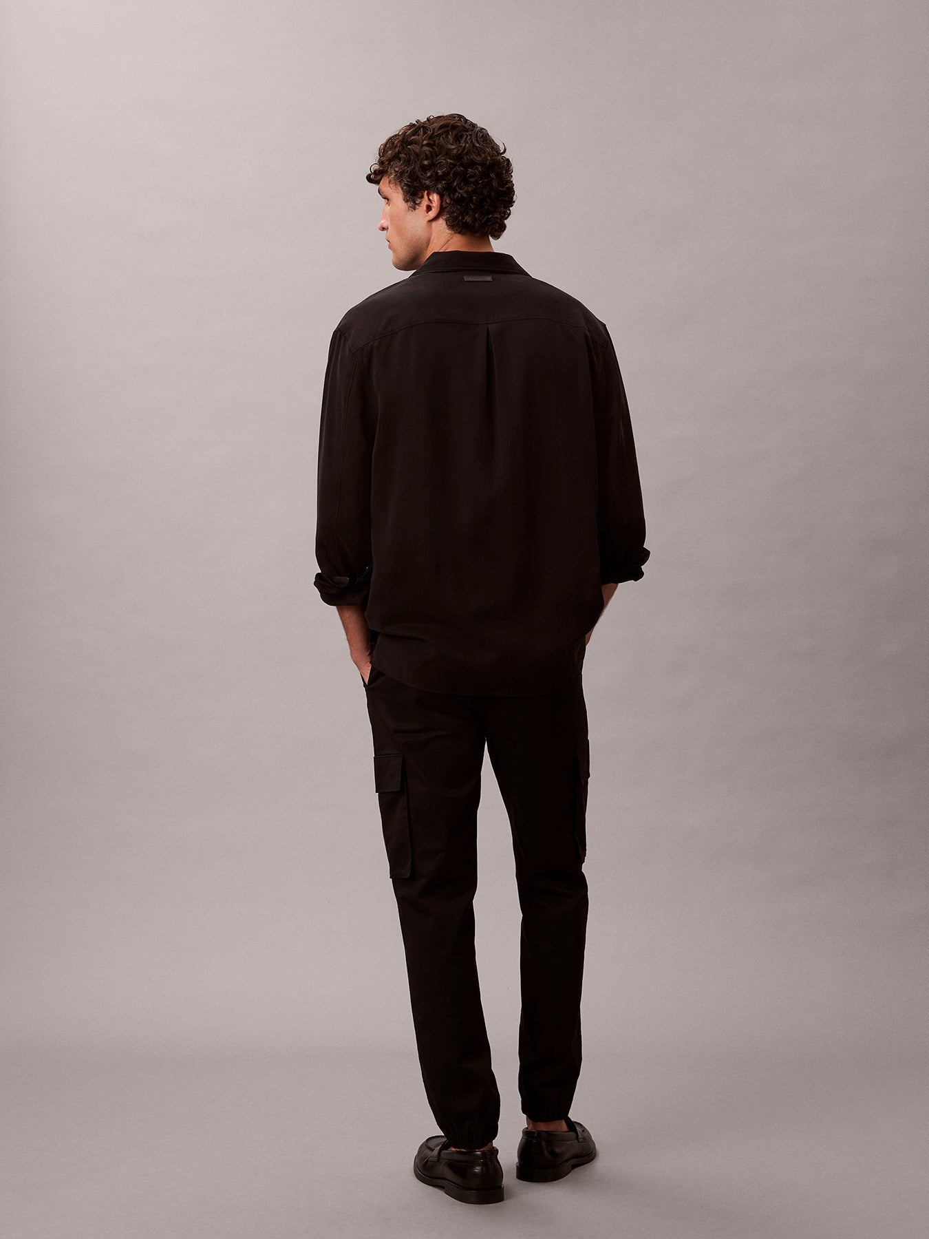 Skinny Twill Cargo Pants