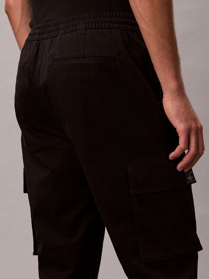 Skinny Twill Cargo Pants