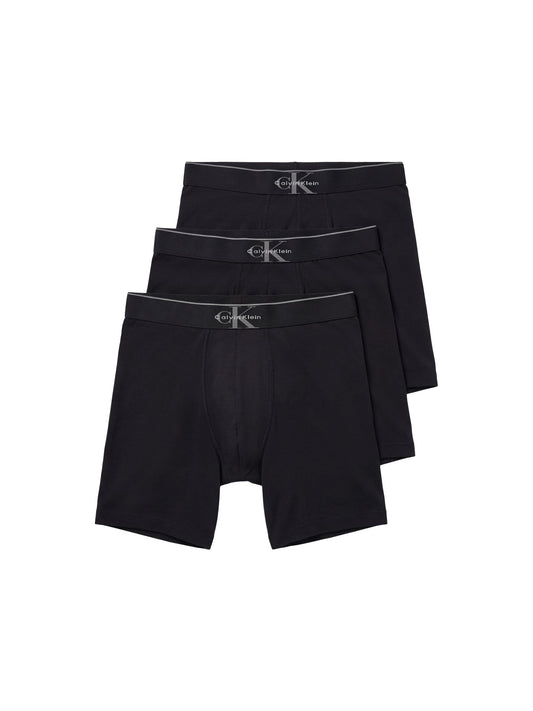CK x Cotton Boxer Briefs 3-Pack Black
