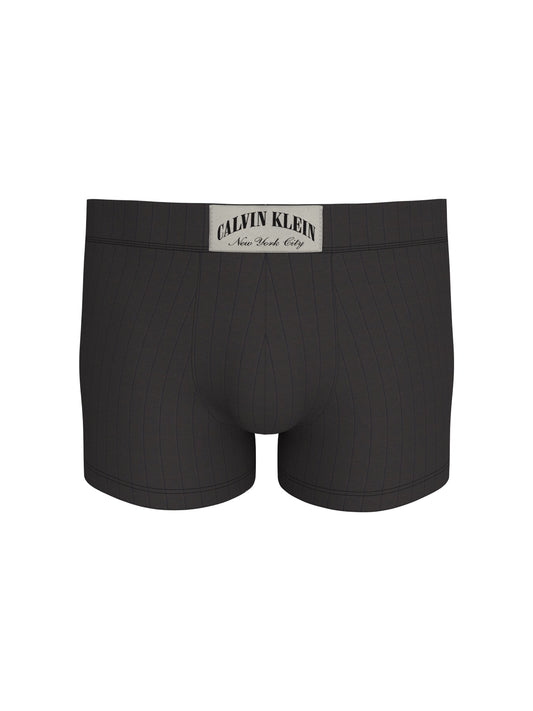 Modern Rib Cotton Trunks Black