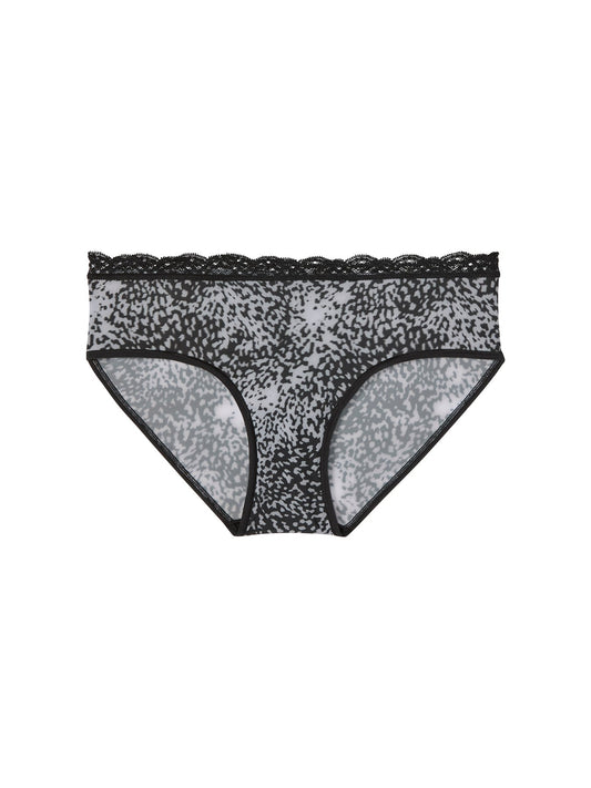 Microfibre Brazilian Brief Animal Print