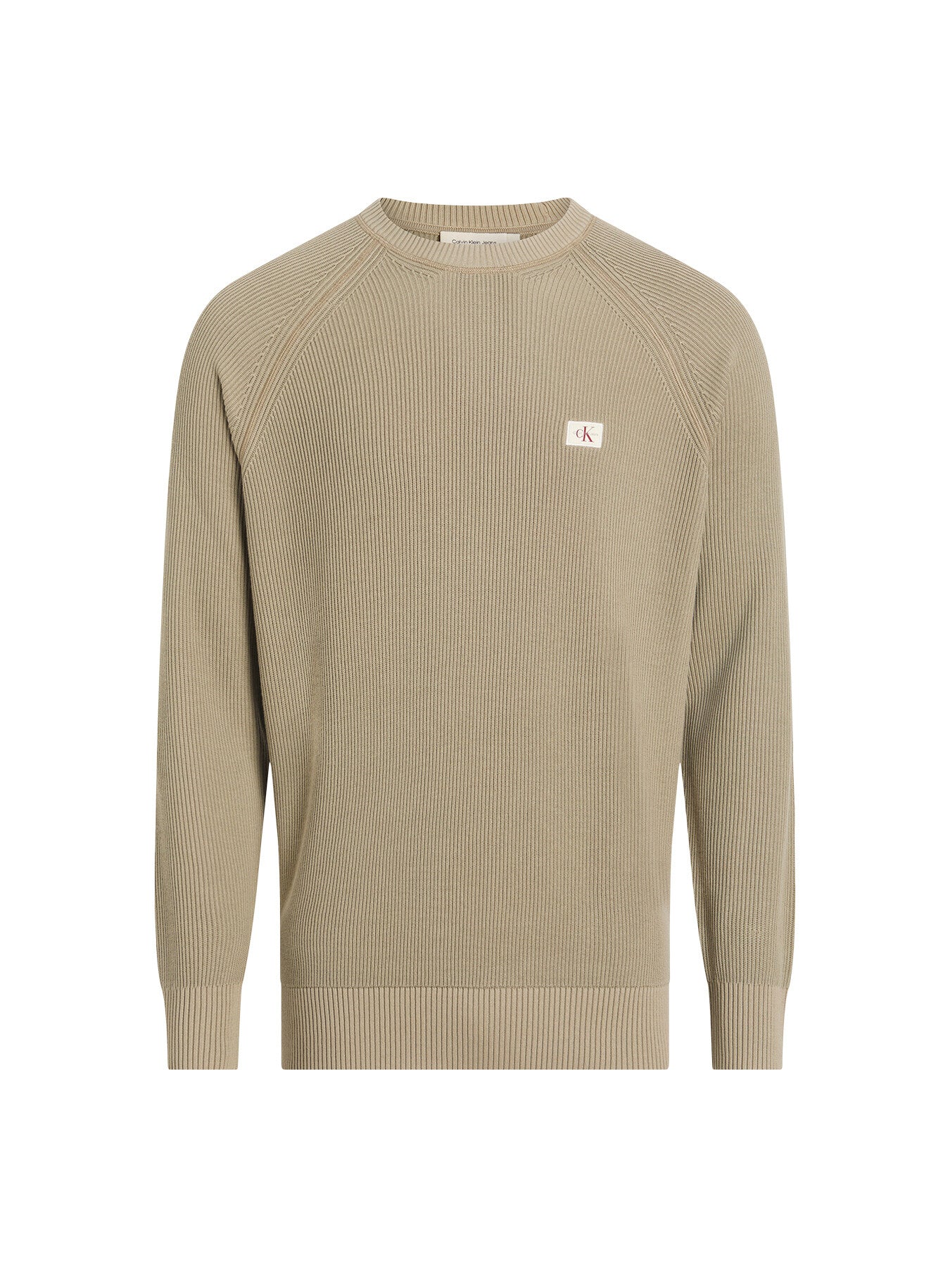 Ribbed Crew Neck Jumper
