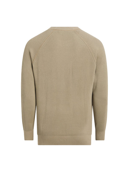 Ribbed Crew Neck Jumper