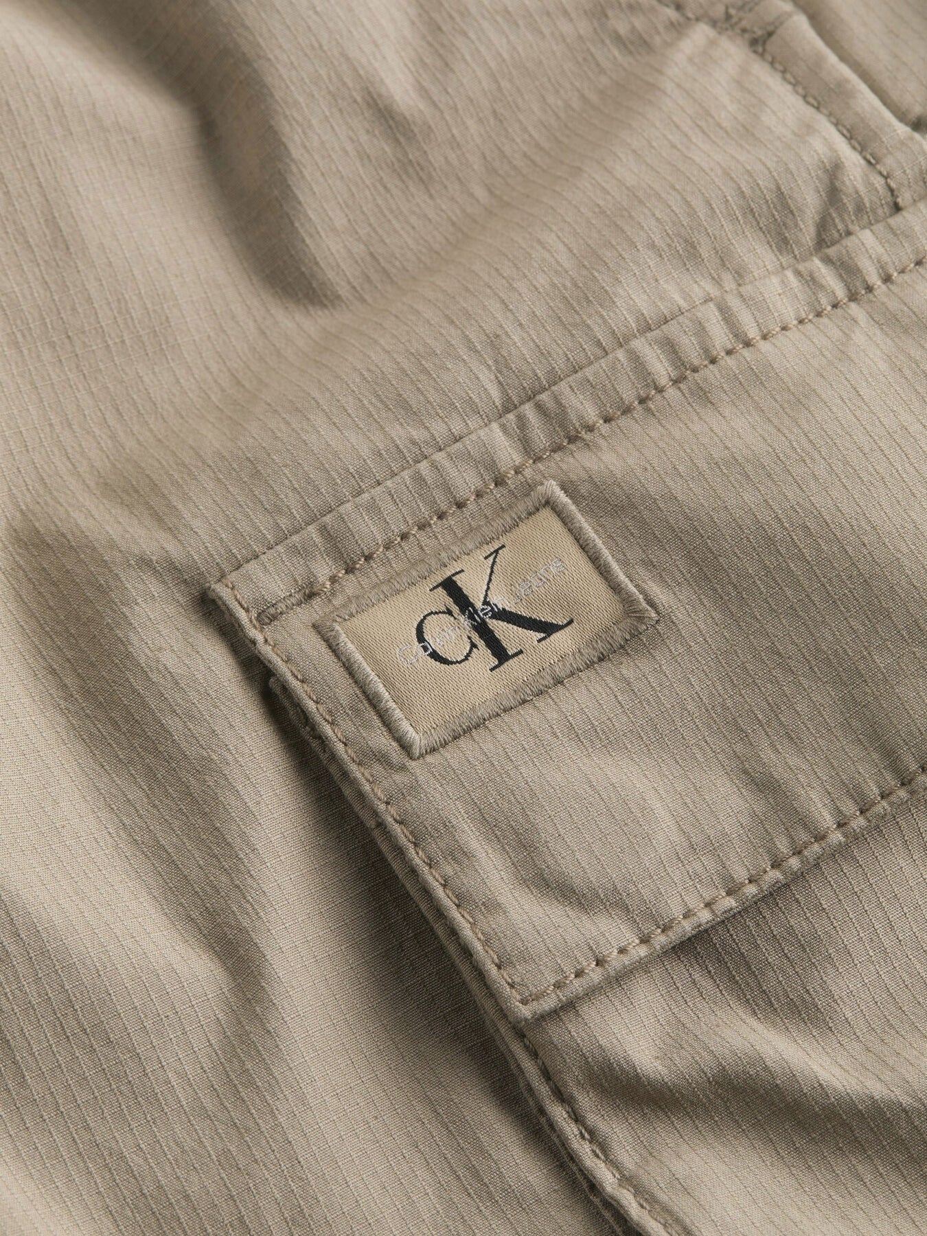 Straight Twill Cargo Shorts