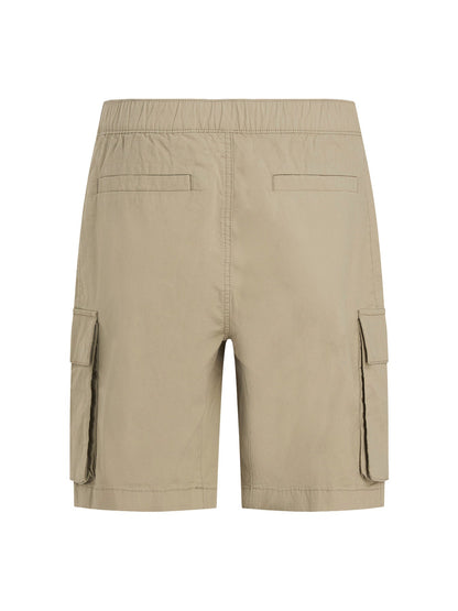Straight Twill Cargo Shorts