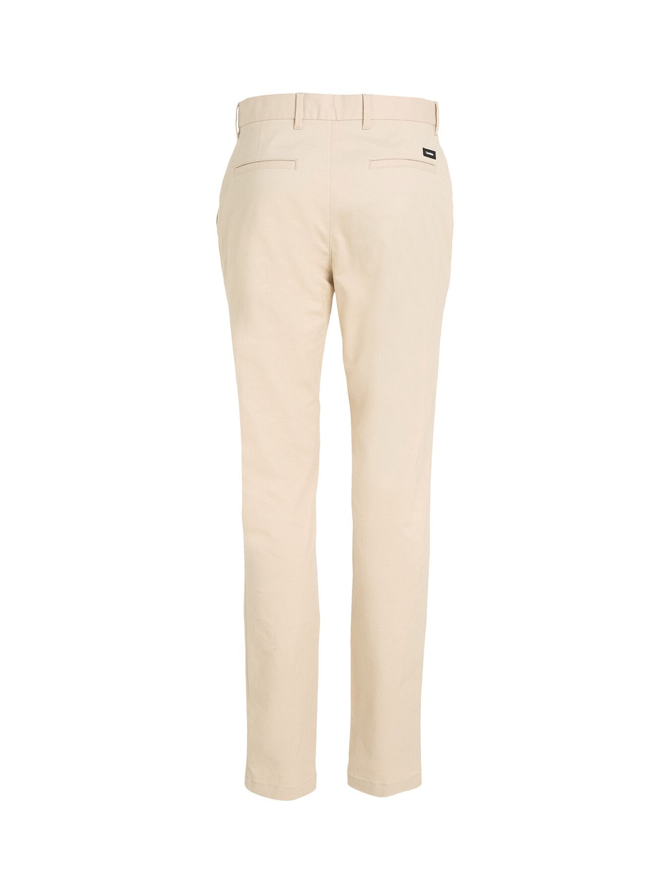 Slim Belted Chino Trousers