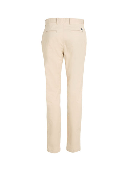 Slim Belted Chino Trousers