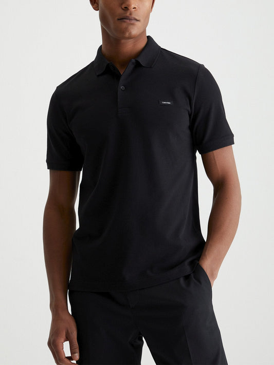 Slim Stretch Pique Polo Shirt