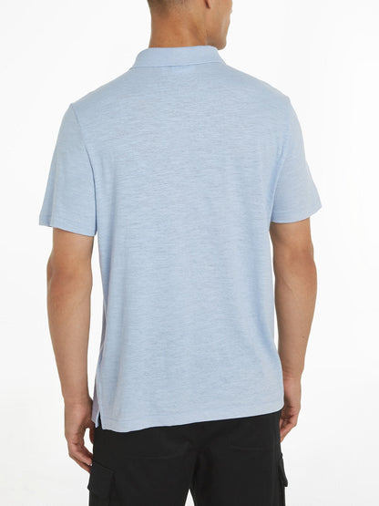 Cotton Linen Polo Shirt