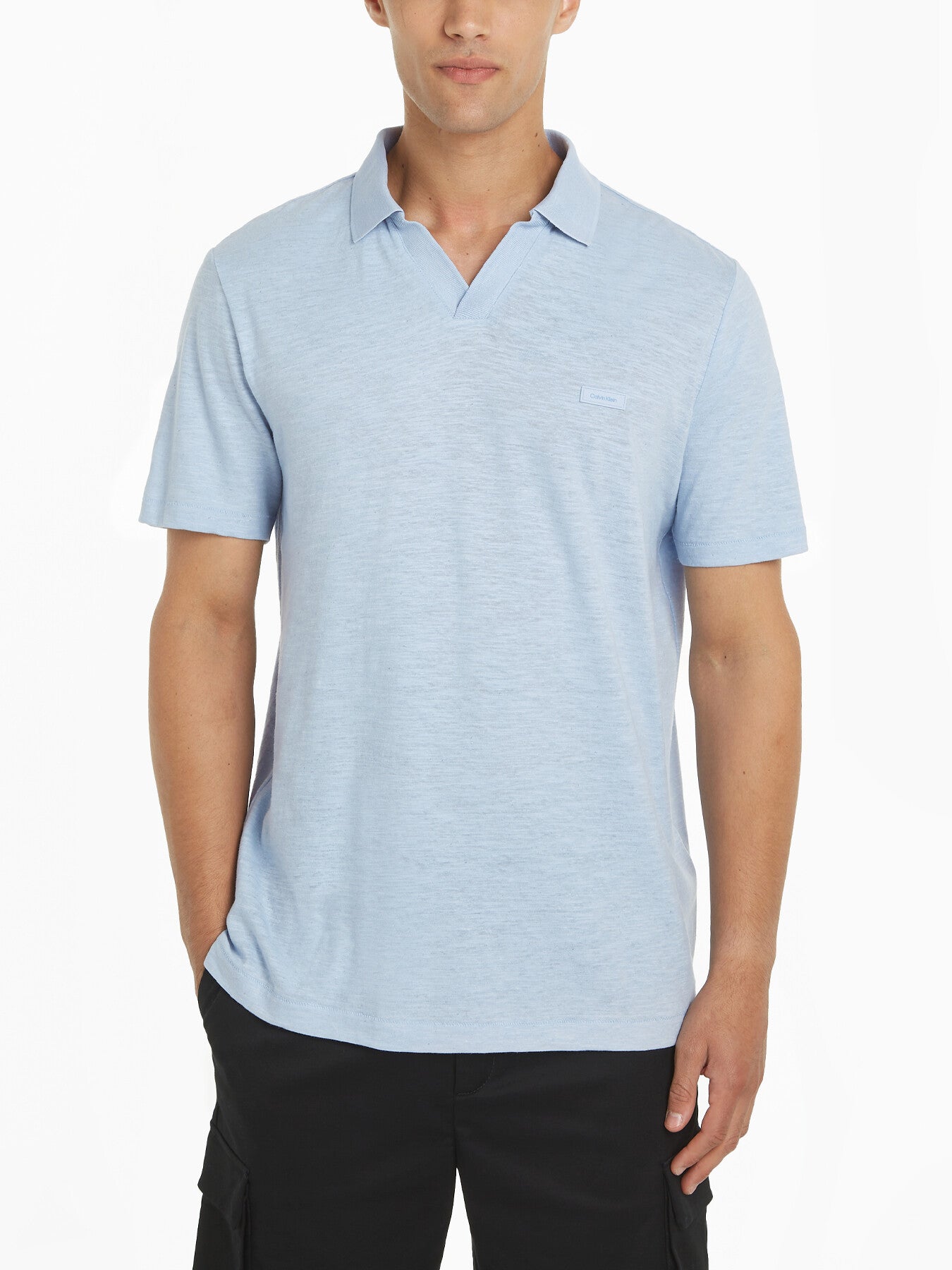 Cotton Linen Polo Shirt