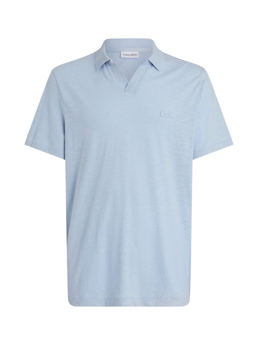Cotton Linen Polo Shirt