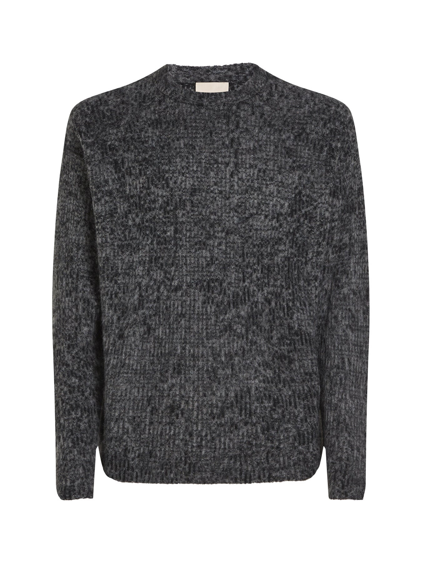 Brushed Wool Jacquard Jumper