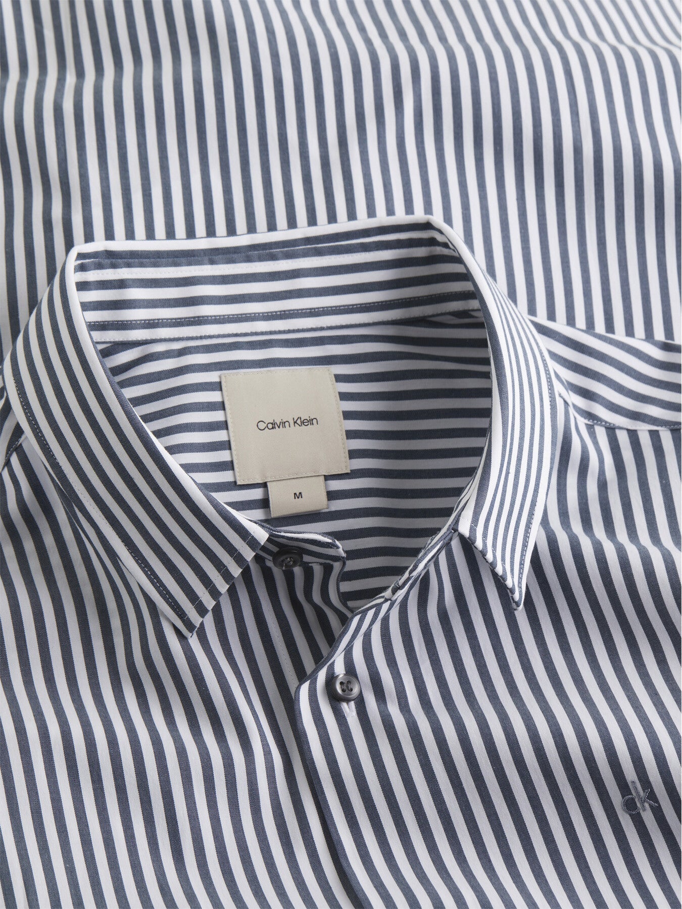 Poplin Stretch Striped Shirt
