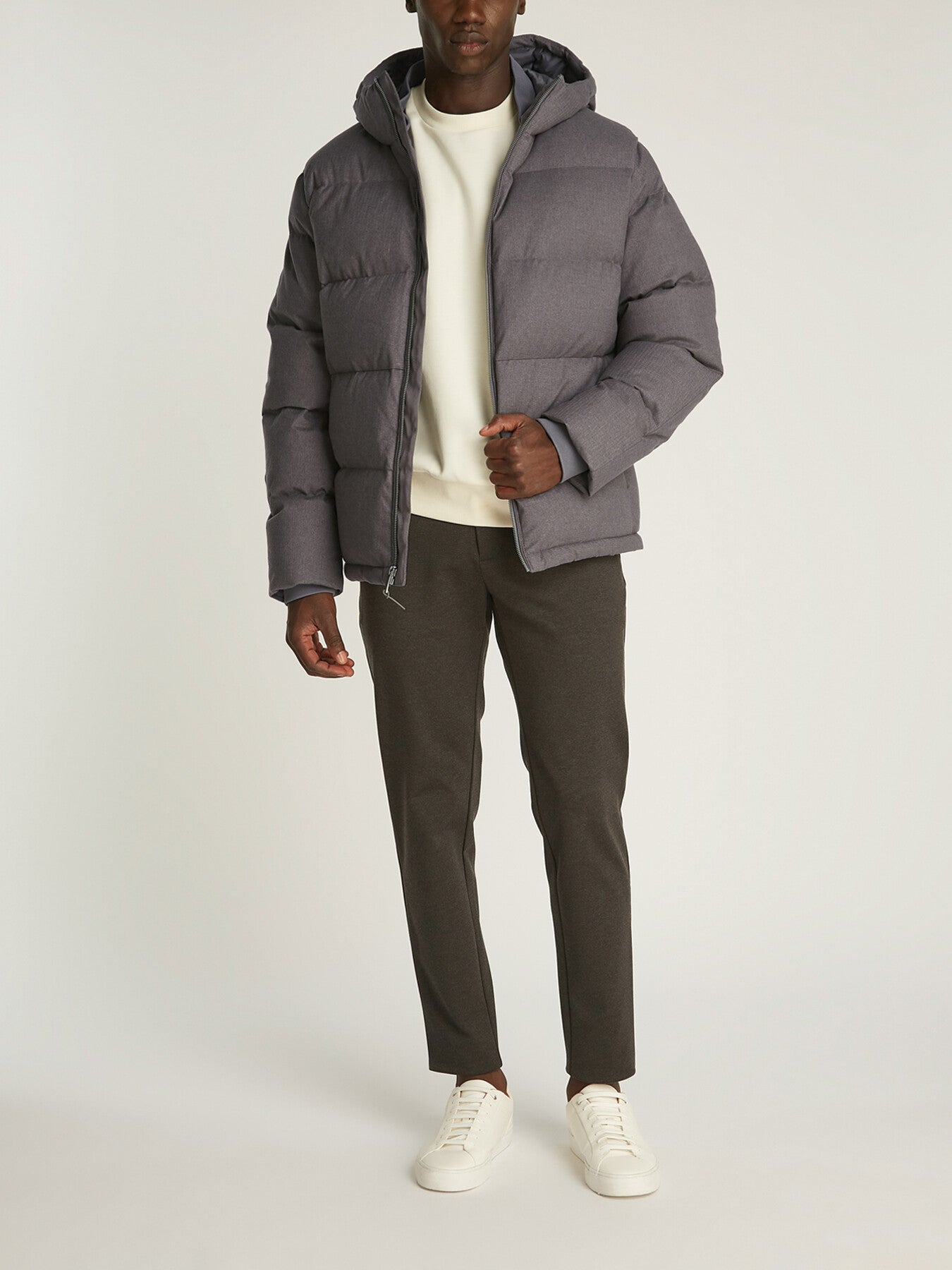 Tech Hooded Puffer Jacket