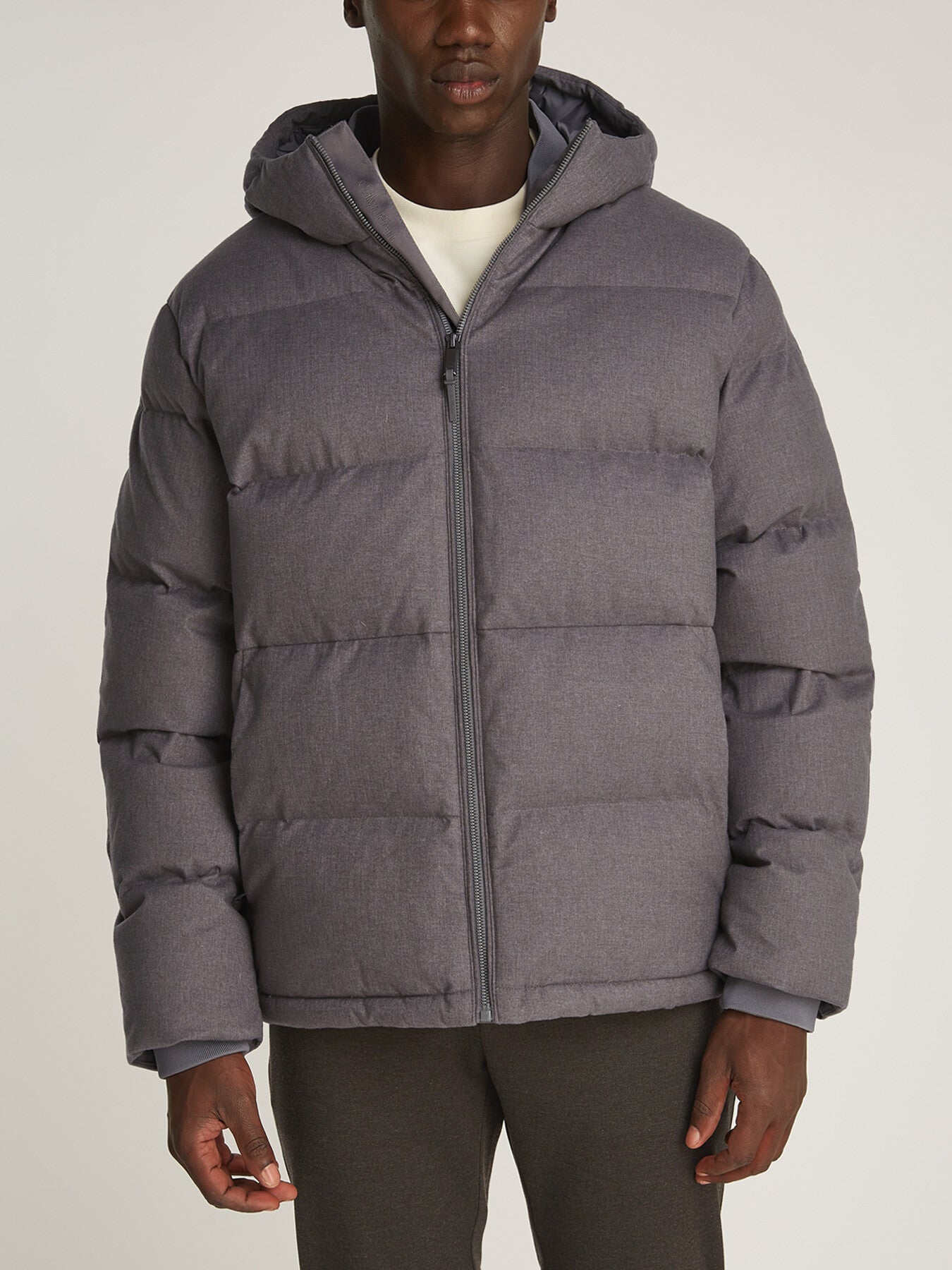 Tech Hooded Puffer Jacket