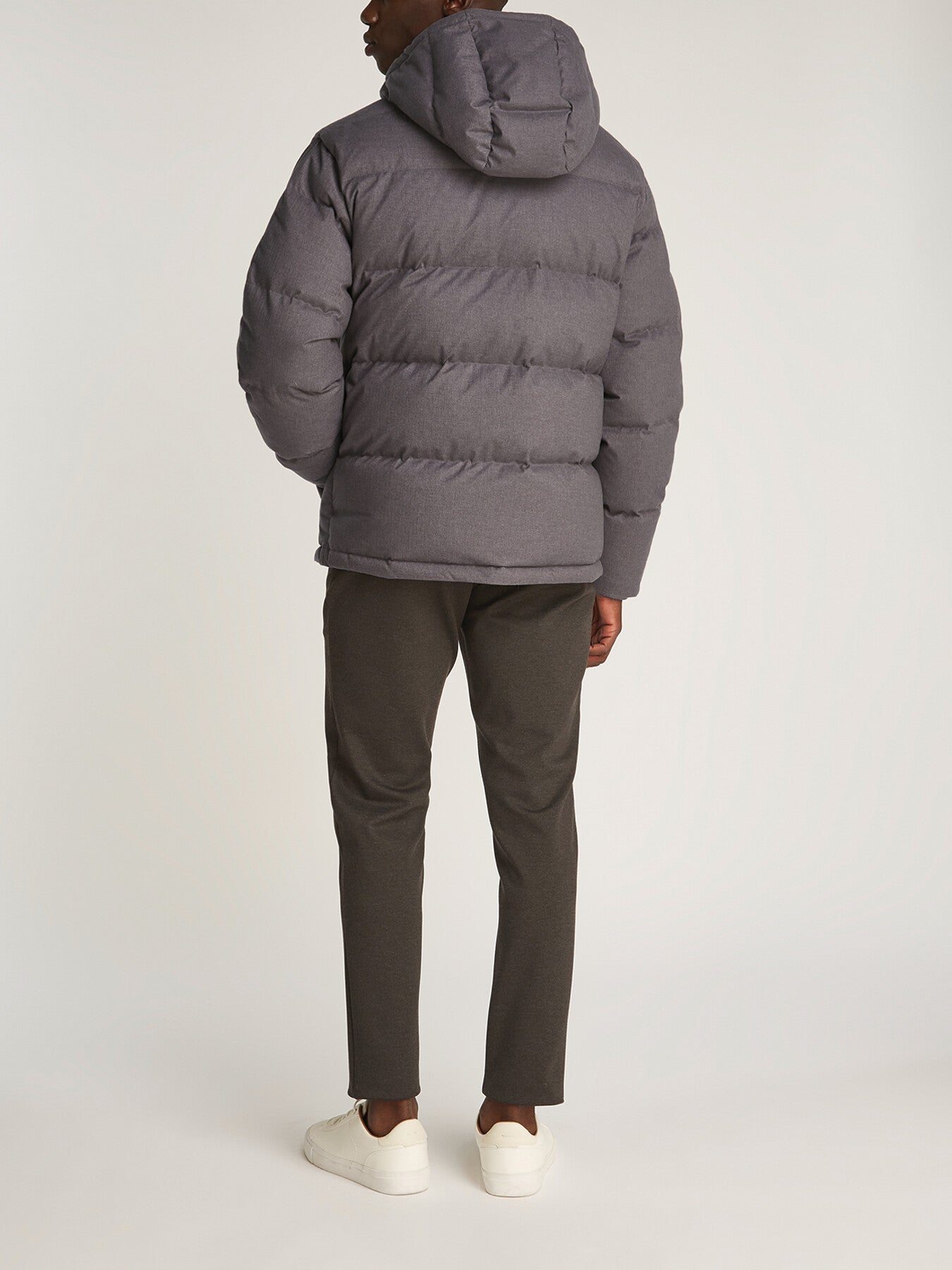 Tech Hooded Puffer Jacket